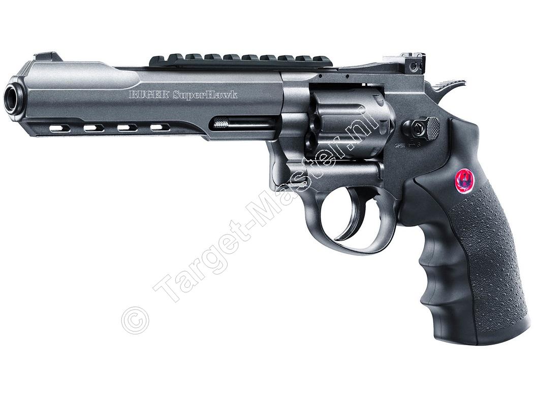 Ruger SUPERHAWK Airsoft Pistol 6mm BB Co2 Black